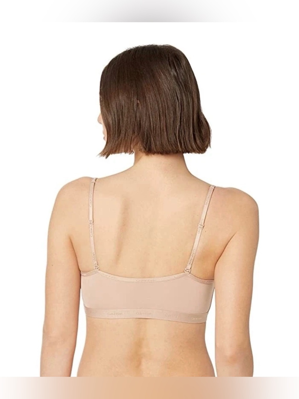 Calvin Klein Women Form to Body Unlined Bralette Cedar Size XS QF6757-200 - Picture 2 of 8
